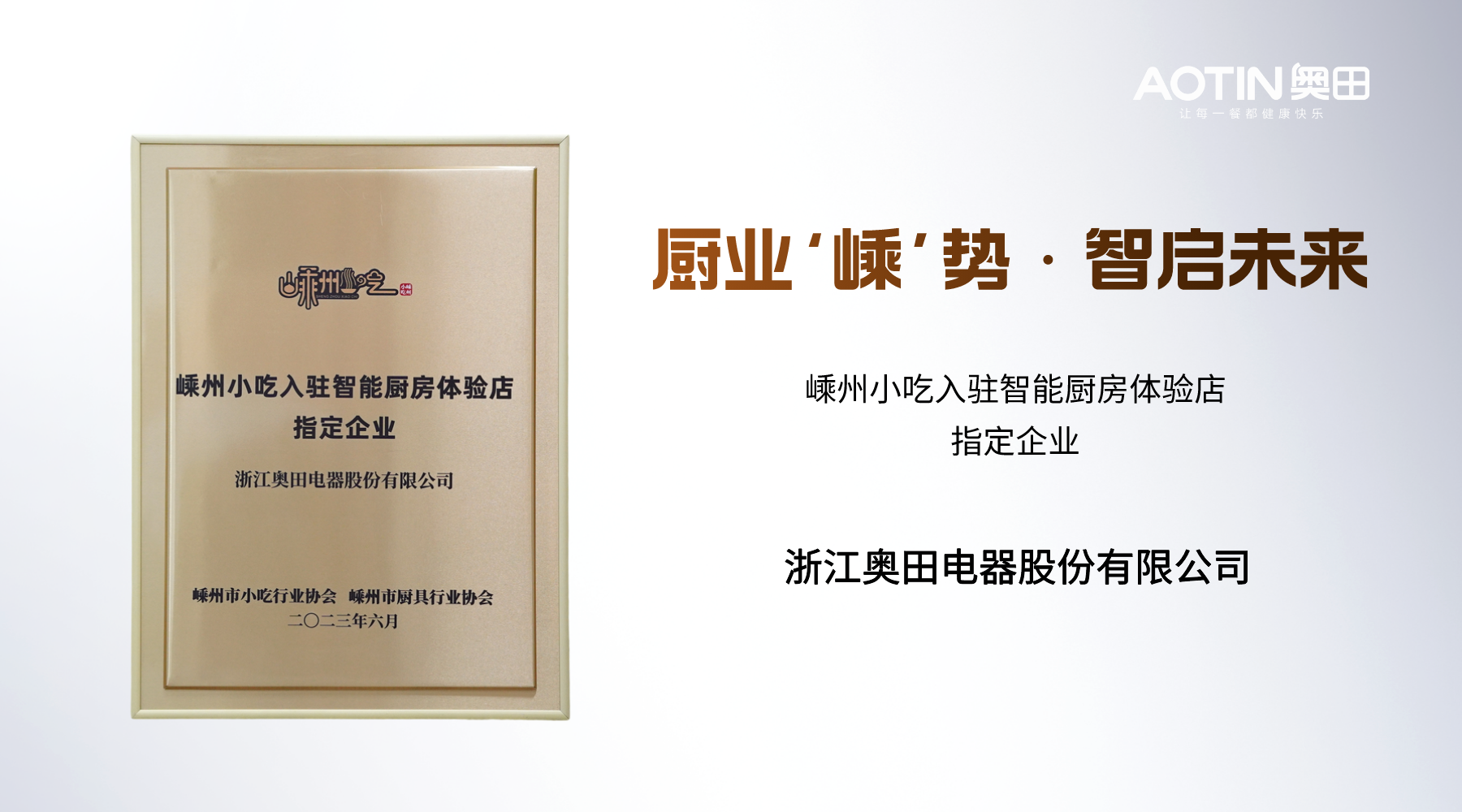 杏鑫注册电器出席中国集成智能厨房产业发展大会，共赴厨电行业新变革
